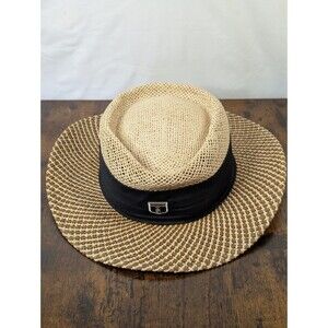 Ahead Fine Hats Headgear Straw Golf Hat L/XL Woodforest